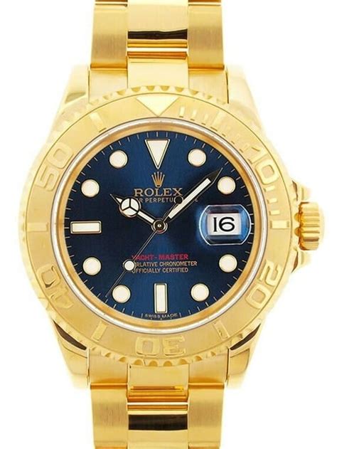 rolex 16628 blue dial|rolex yachtmaster 40 yellow gold.